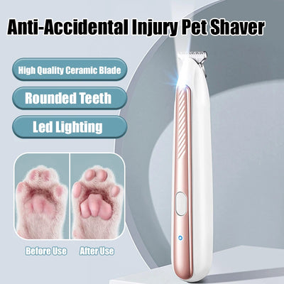 Tondeuse Silencieuse pour Chat — Toilettage Professionnel à Domicile | Sans Fil & Waterproof